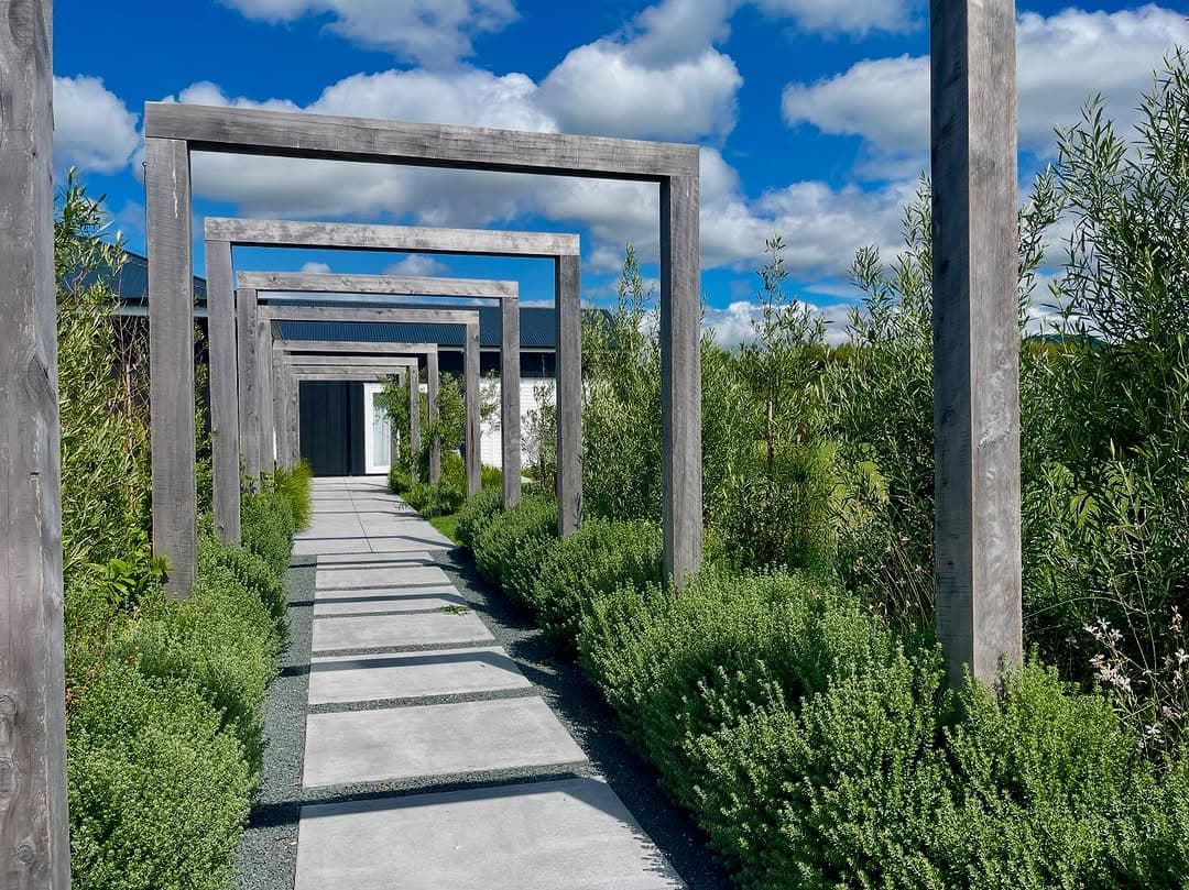Pergola walkway