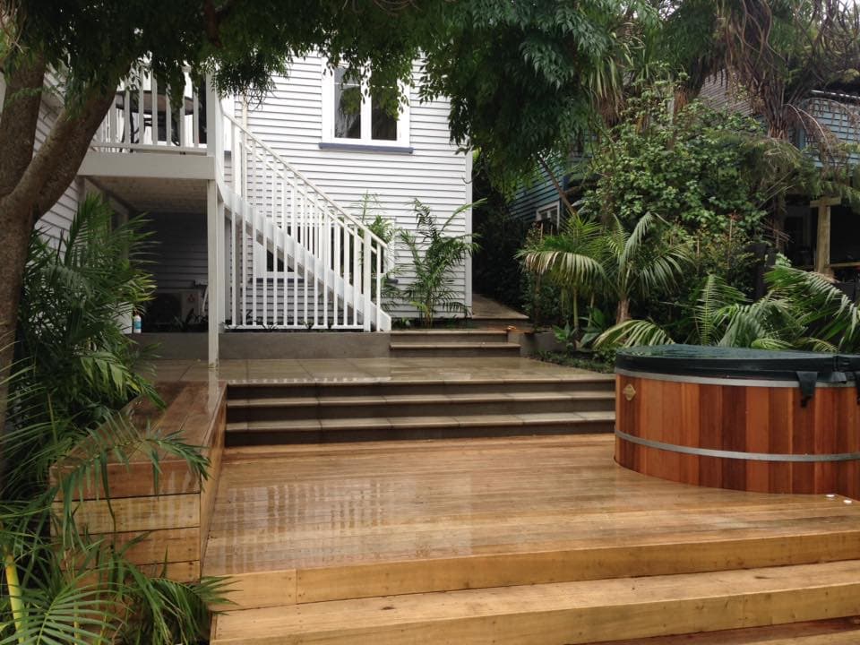 Garden maintenance work